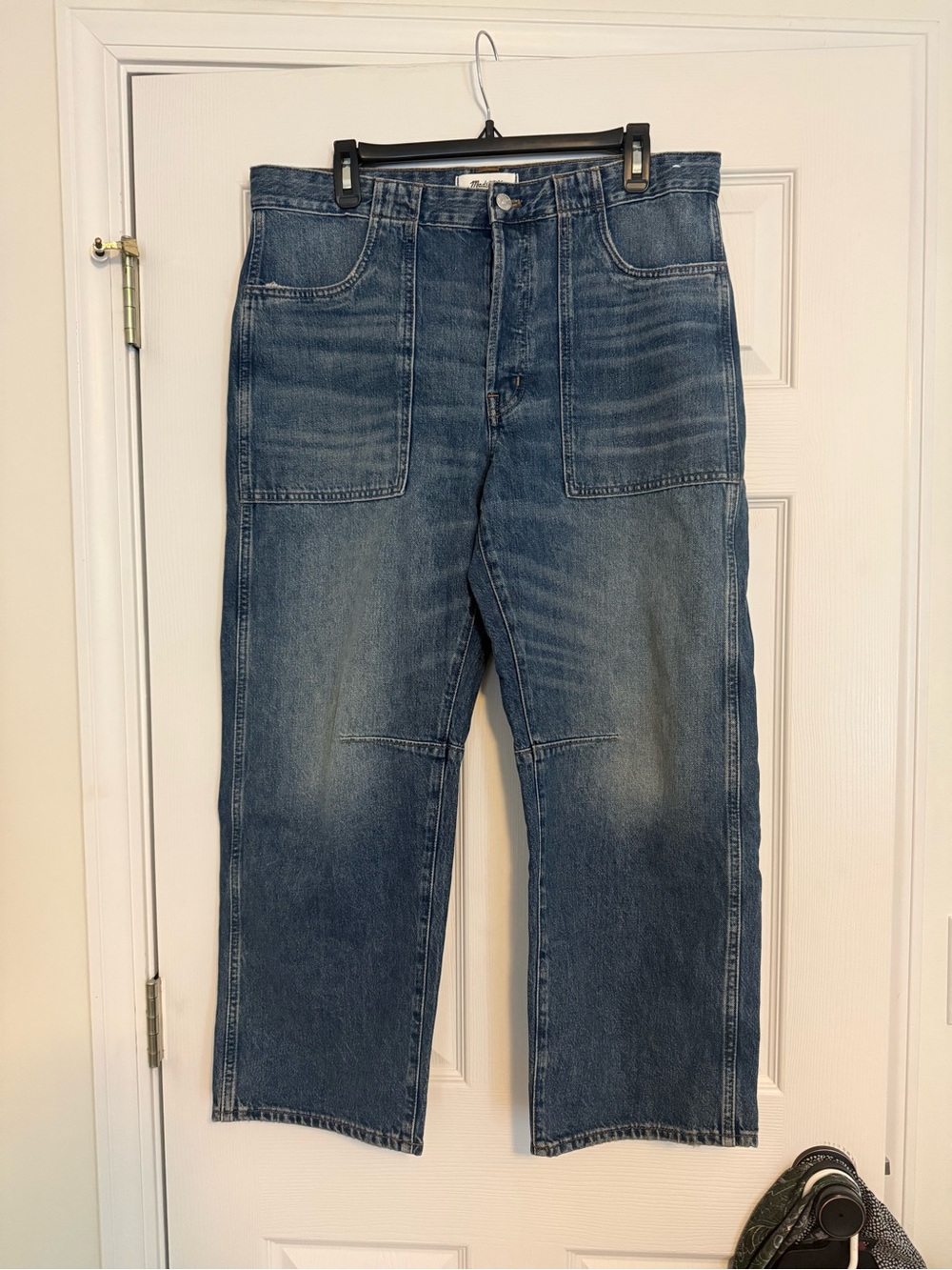 NWT Madewell The Darted Barrel Leg women’s Jean size 30